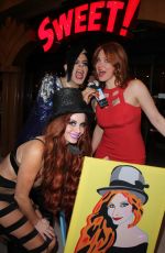 MAITLAND WARD at Celebrity Selfies Art Exhibit in Hollywood