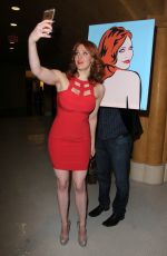 MAITLAND WARD at Celebrity Selfies Art Exhibit in Hollywood
