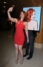 MAITLAND WARD at Celebrity Selfies Art Exhibit in Hollywood