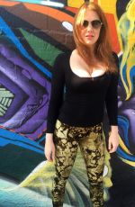 MAITLAND WARD on the Set of a Photoshoot in Hollywood 06/12/2015