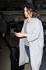 MANDY MOORE Arrives at LAX Airport in Los Angeles 06/09/2015
