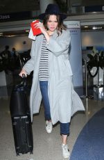 MANDY MOORE Arrives at LAX Airport in Los Angeles 06/09/2015