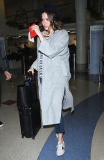 MANDY MOORE Arrives at LAX Airport in Los Angeles 06/09/2015