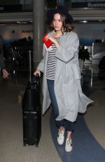 MANDY MOORE Arrives at LAX Airport in Los Angeles 06/09/2015