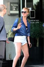 MARGOT ROBBIE Arrives at Her Hotel in Toronto 06/17/2015