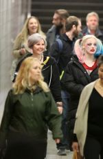 MARGOT ROBBIE on the Set of Suicide Squad in Toronto 06/01/2015