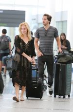 MARGOT ROBBIR at Pearson International Airport in Toronto 06/29/2015