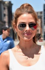MARIA MENOUNOS at Fast & Furious Supercharged Ride at Universal Studios