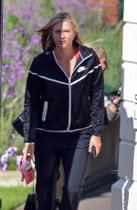 MARIA SHARAPOVA Out and About in London 06/23/2015