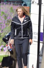 MARIA SHARAPOVA Out and About in London 06/23/2015