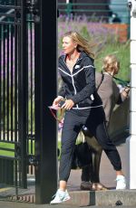 MARIA SHARAPOVA Out and About in London 06/23/2015