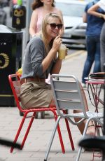 MARIA SHARAPOVA Outside Her Sugarpova Store in Wimbledon Village