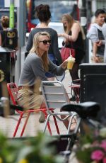 MARIA SHARAPOVA Outside Her Sugarpova Store in Wimbledon Village