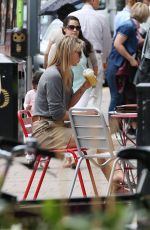 MARIA SHARAPOVA Outside Her Sugarpova Store in Wimbledon Village