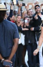 MARIAH CAREY Arrives at Her Hotel in Paris