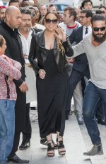 MARIAH CAREY Leaves Peninsula Hotel in Paris 06/10/2015