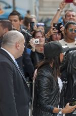 MARIAH CAREY Leaves Peninsula Hotel in Paris 06/10/2015