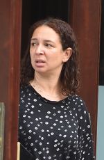 MAYA RUDOLPF Leaves Her Hotel in New York 06/23/2015