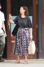 MAYA RUDOLPF Leaves Her Hotel in New York 06/23/2015