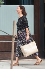 MAYA RUDOLPF Leaves Her Hotel in New York 06/23/2015