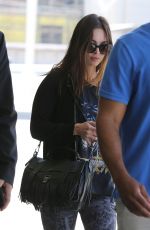 MEGAN FOX Arrives at Los Angeles International Airport 06/21/2015
