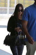 MEGAN FOX Arrives at Los Angeles International Airport 06/21/2015