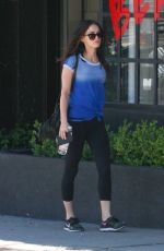 MEGAN FOX in Tights Out and About in West Hollywood 06/08/2015