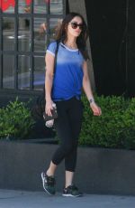 MEGAN FOX in Tights Out and About in West Hollywood 06/08/2015
