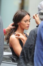 MEGAN FOX on the Set of Teenage Mutant Ninja Turtles 2 in New York 06/27/2015