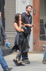 MEGAN FOX on the Set of Teenage Mutant Ninja Turtles 2 in New York 06/27/2015