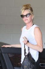 MELANIE GRIFFITH Arrives at a Gym in Beverly Hills 06/23/2015