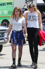 MELISSA BENOIST on the Set of Low Rides in Los Angeles 06/15/2015