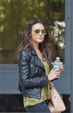 MICHELLE KEEGAN Leaves a Studio in London 05/05/2015