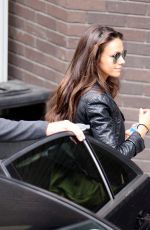 MICHELLE KEEGAN Leaves a Studio in London 05/05/2015