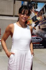MICHELLE RODRIGUEZ at Fast & Furious Supercharged Ride at Universal Studios