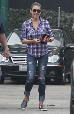 MILA KUNIS in Jeans Out in Los Angeles 06/15/2015