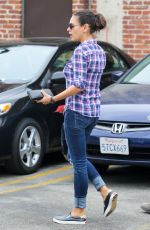 MILA KUNIS in Jeans Out in Los Angeles 06/15/2015