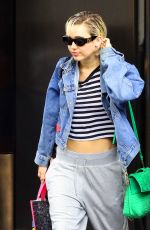 MILEY CYRUS and STELLA MAXWELL Leaves a Hotel in New York 06/20/2015