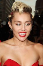 MILEY CYRUS at 2015 Amfar Inspiration Gala in New York
