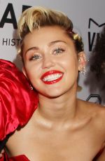 MILEY CYRUS at 2015 Amfar Inspiration Gala in New York