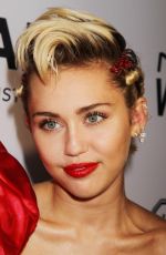 MILEY CYRUS at 2015 Amfar Inspiration Gala in New York