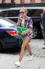 MILEY CYRUS Out and About in New York 06/18/2015