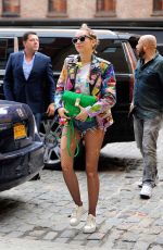 MILEY CYRUS Out and About in New York 06/18/2015