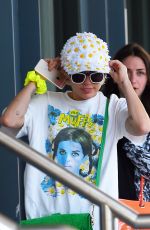 MILEY CYRUS Out and About in New York 06/19/2015