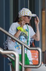 MILEY CYRUS Out and About in New York 06/19/2015