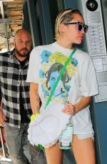 MILEY CYRUS Out and About in New York 06/19/2015