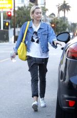 MILEY CYRUS Out Shopping in West Hollywood 06/06/2015