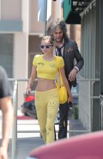MILY CYRUS Out and About in Los Angeles 06/01/2015