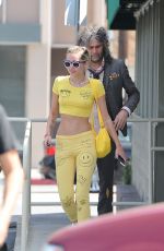 MILY CYRUS Out and About in Los Angeles 06/01/2015
