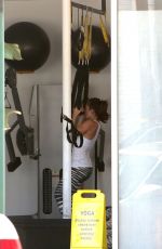 MINKA KELLY Leaves Rise Movement Gym in West Hollywood 06/19/2015